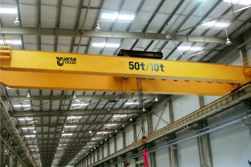 32T Low Headroom Electric Hoist NR Crab Double Girder M5 12m Crane