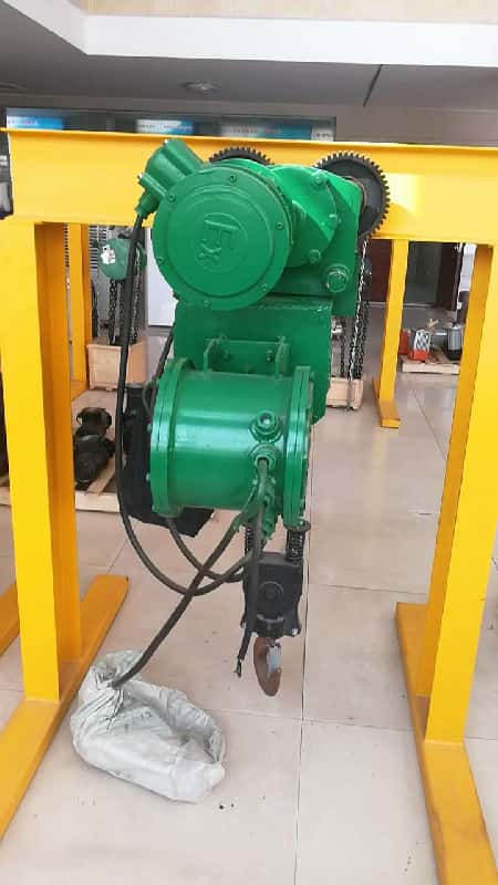 1T Explosion-proof Electric Chain Hoist ExdⅡBT4 for Chemical Plant Germany