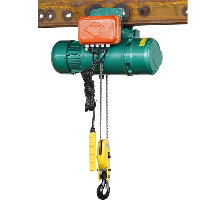 500kg CD1 Electric Wire Hoist 8m/min Single Speed 0.8kW Motor Unit