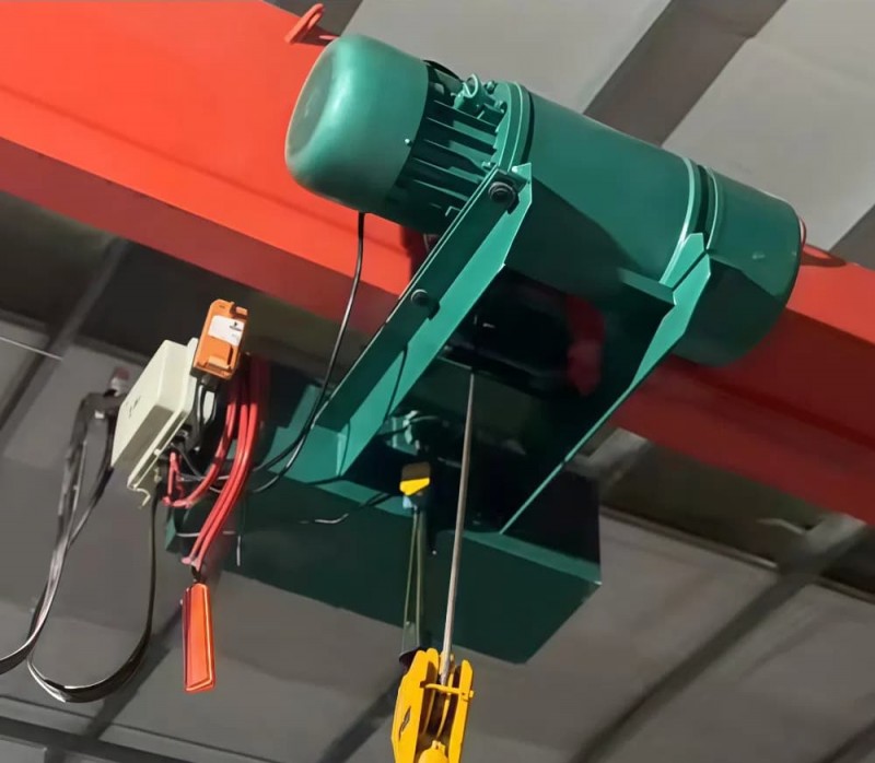 500kg CDL Low Headroom Electric Hoist 12m Lift for Warehouse Storage