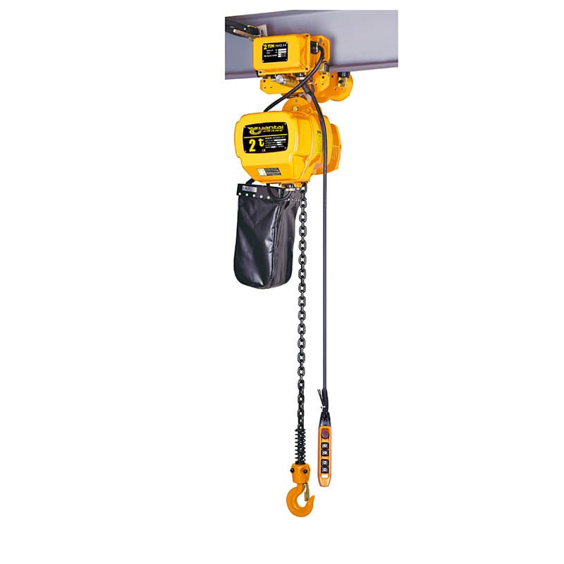 1000kg Electric Chain Hoist with Power Trolley for South Africa Line