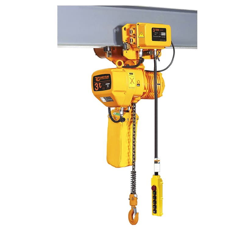 1000kg Electric Chain Hoist with Power Trolley for South Africa Line