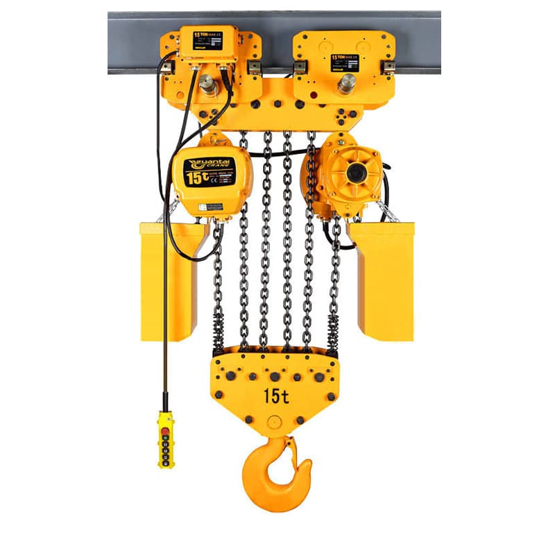 2000kg Electric Chain Hoist Trolley Type 6.6m/min for Australia Plant