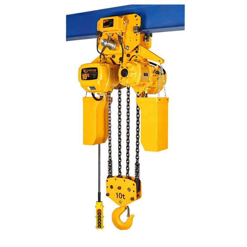 3T Motorized Trolley Electric Chain Hoist 5.4m/min for USA Overhead Crane