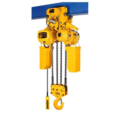 7.5T Motorized Trolley Hoist 1.8m/min 3-9m Lift for Germany Warehouse