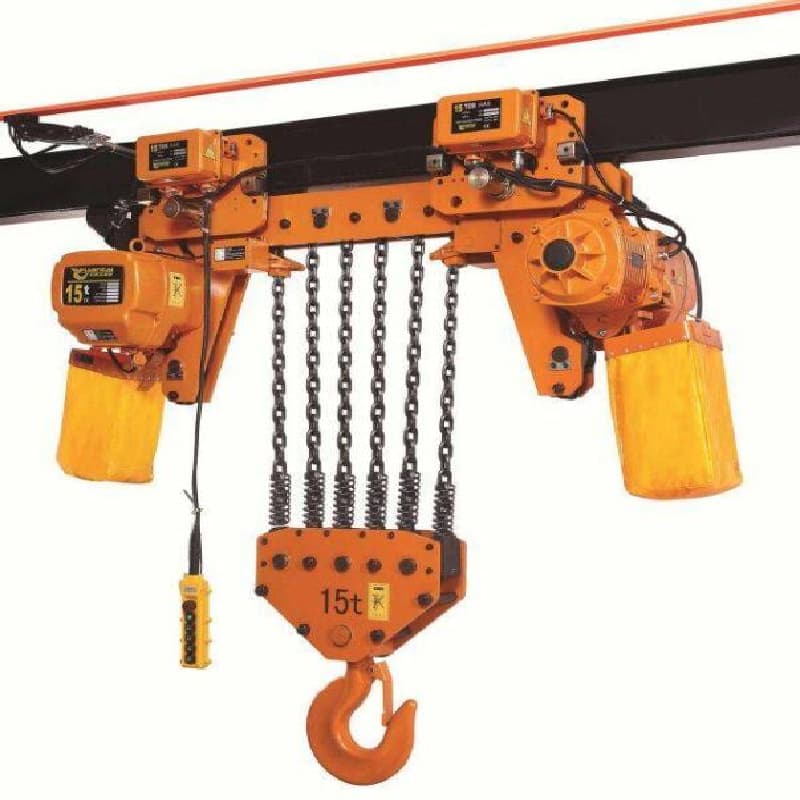 30000kg Electric Hoist with Power Trolley IP55 for Spain Industrial