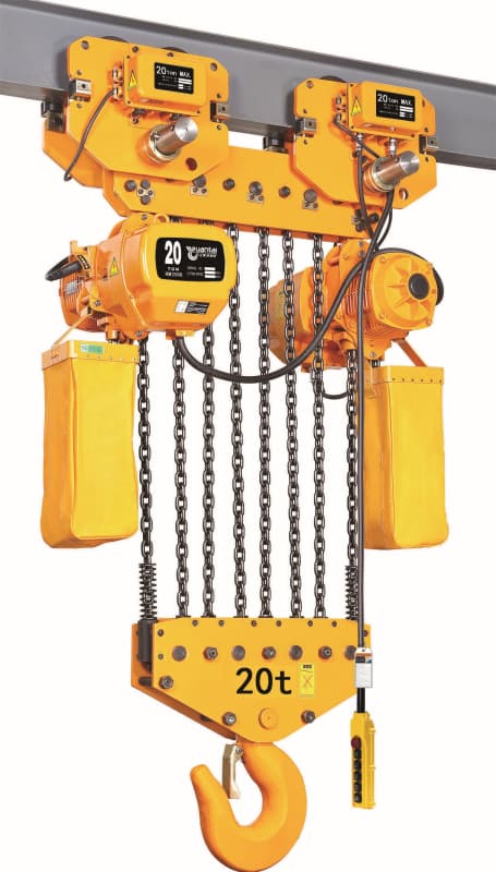 30000kg Electric Hoist with Power Trolley IP55 for Spain Industrial