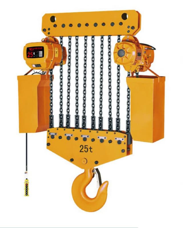 10T Motorized Trolley Electric Hoist 3m Standard Lift for UAE Warehouse