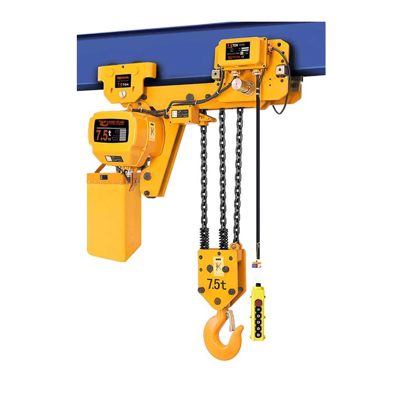 2000kg Electric Chain Hoist Manual Trolley G80 Chain for Brazil