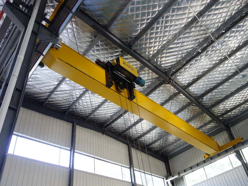 2T HD Euro Standard Overhead Crane 15m Lift 7.5m Span Poland
