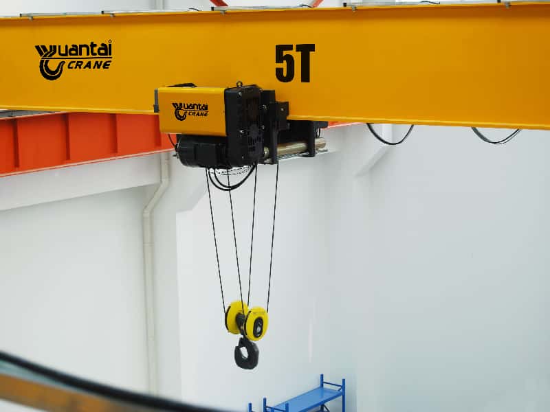 2 Ton HD Single Girder Bridge Crane 15m Lift 16.5m Span France