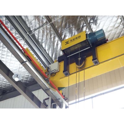 2000kg HD Single Girder Bridge Crane 12m Lift 28.5m Span Spain