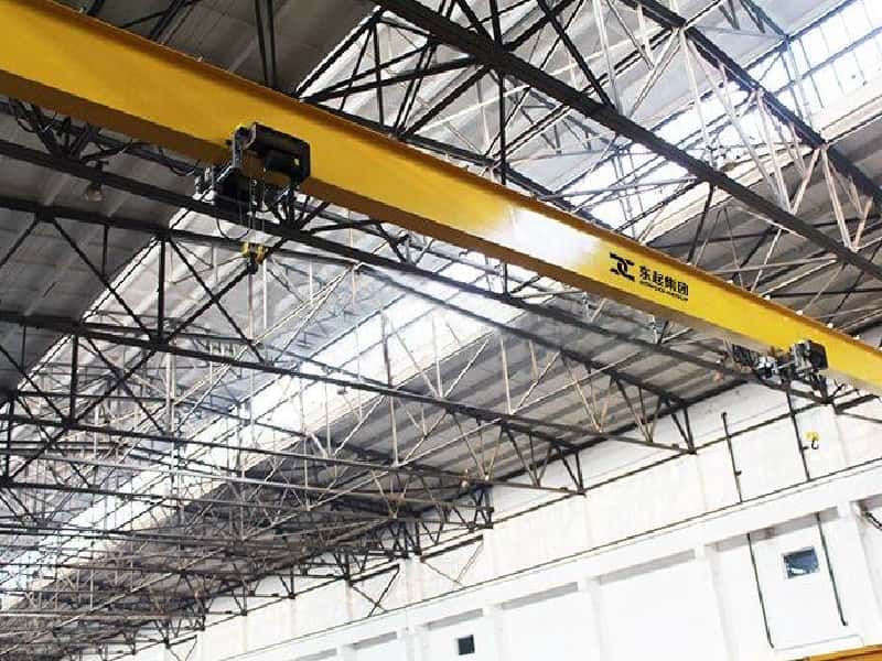2T HD FEM Standard Single Girder Crane 6m Lift 22.5m Span Australia