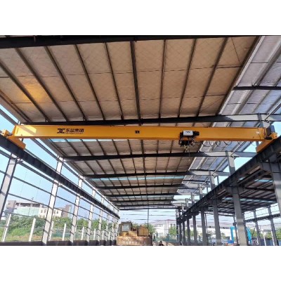 2 Ton HD Single Girder Crane 18m Lift 10.5m Span Brazil Workshop
