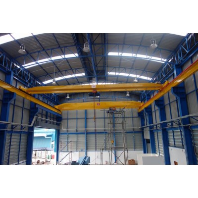 2000kg LD Single Girder EOT Crane 9m Lift 10.5m Span for UK Factory
