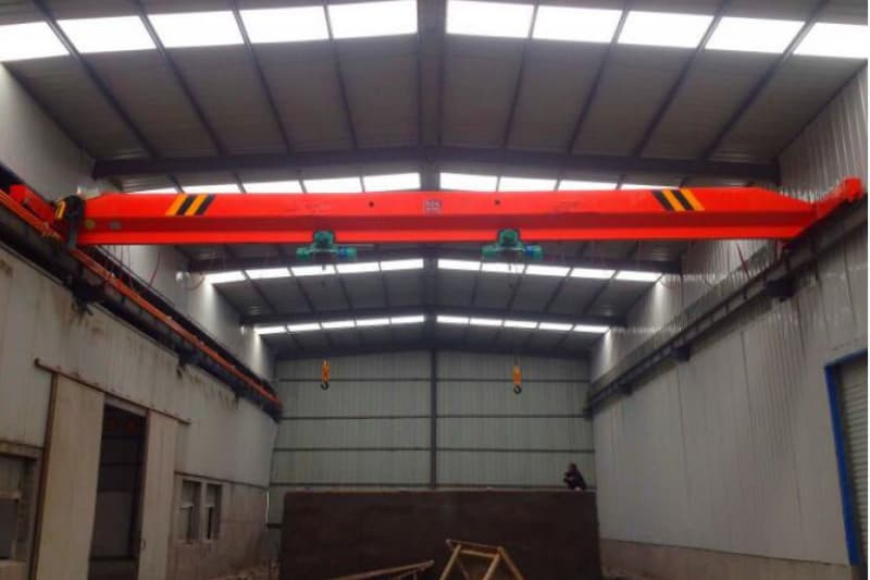 1 Ton LD Overhead Crane 15m Lift 19.5m Span for Saudi Arabia