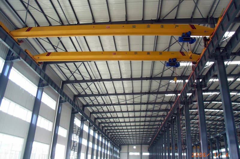1 Ton LD Overhead Crane 15m Lift 19.5m Span for Saudi Arabia