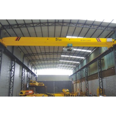 1000kg LD Single Girder Overhead 27m Lift 7.5m Span for Russia Shop