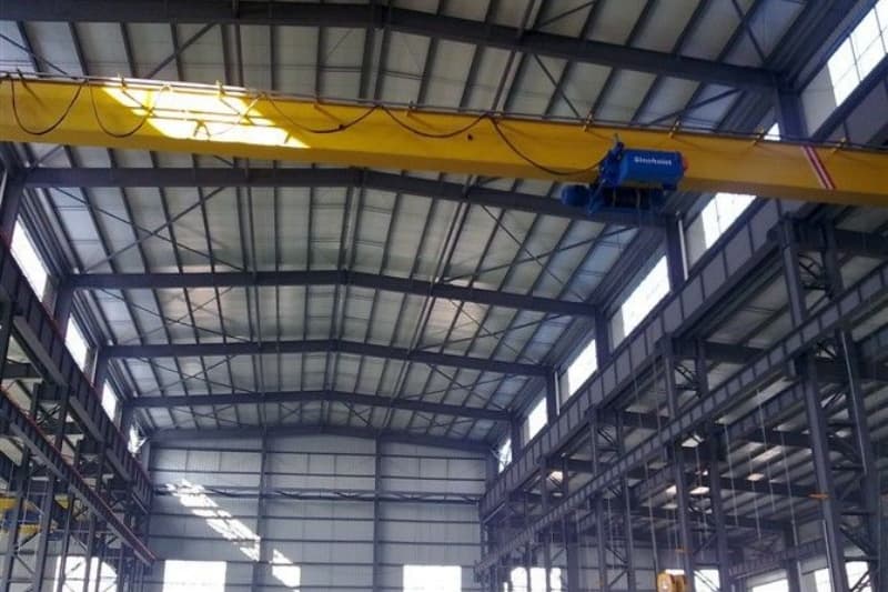1 Ton LD Bridge Crane 24m Lift 28.5m Span for India Factory
