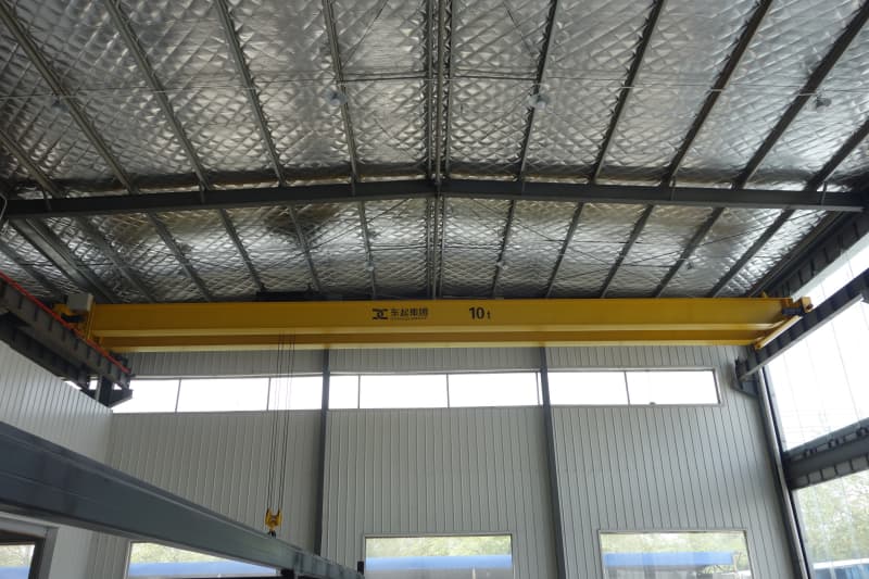 10T QDX European Overhead Crane 21m Lift 25.5m Span UAE Warehouse