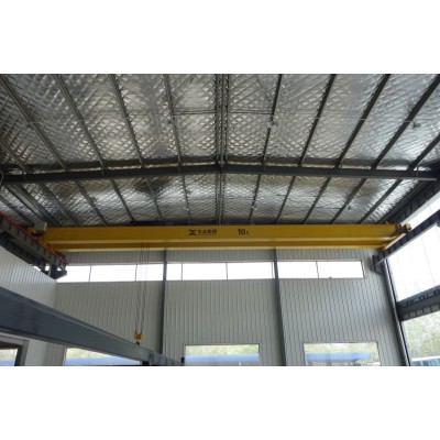 10000kg QDX Euro Double Girder Hoist 27m Lift 7.5m Span Russia Shop