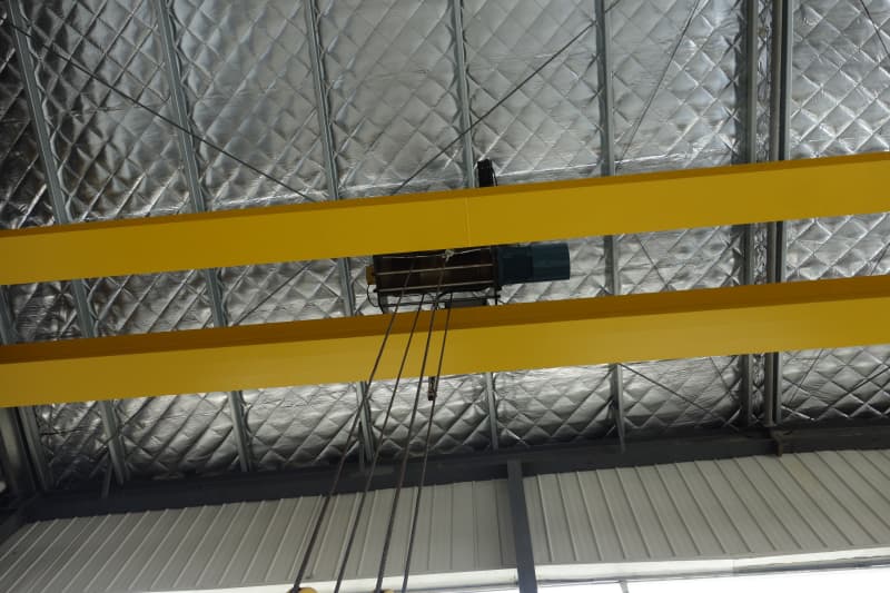 10T QDX European Overhead Crane 21m Lift 25.5m Span UAE Warehouse