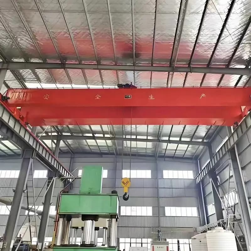 5t QD Double Girder Overhead Crane Lift 6m Span 10.5m USA