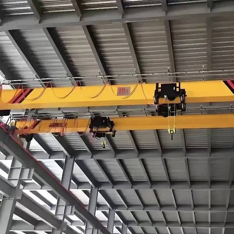 5t QD Double Girder Overhead Crane Lift 6m Span 10.5m USA