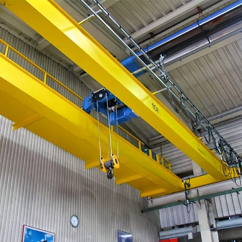 5t QD Double Girder Overhead Crane Lift 6m Span 10.5m USA