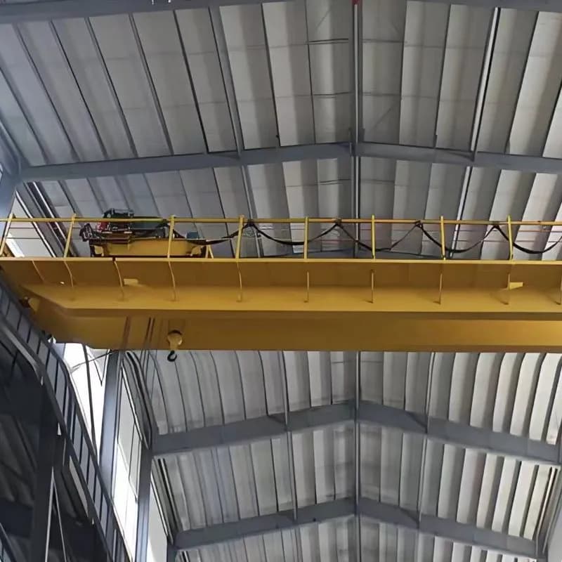 5t QD Double Girder Overhead Crane Lift 20m Span 31.5m UAE