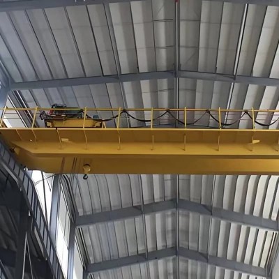 5t QD Double Girder Overhead Crane Lift 9m Span 15.5m Russia