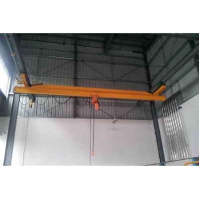 5t Single Girder Underhung Overhead Crane, 11m Lift, 8.5m Span for Brazil