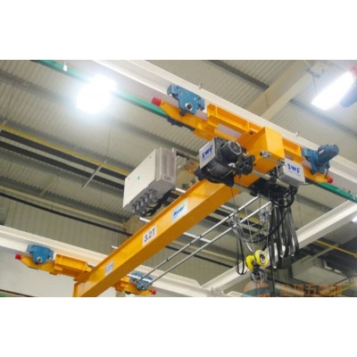 2t Single Girder Underhung Overhead Crane, 8m Lift, 5m Span for UK