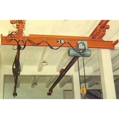 2t Single Girder Underhung Overhead Crane, 10m Lift, 7.5m Span for Germany