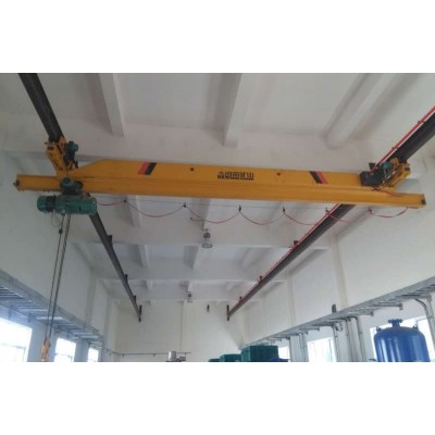 2t Single Girder Underhung Overhead Crane, 14m Lift, 13.5m Span for Canada