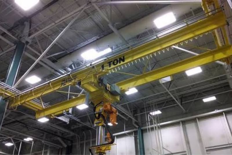 12.5t Double Girder Underhung Overhead Crane, 25m Lift, 13.5m Span for Vietnam