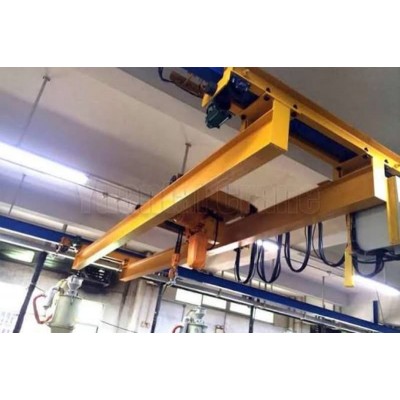 16t Double Girder Underhung Overhead Crane, 10m Lift, 13.5m Span for UK