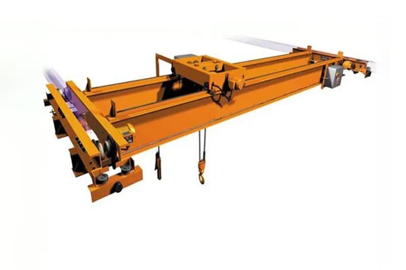 12.5t Double Girder Underhung Crane, 17m Lift, 10.5m Span for South Africa