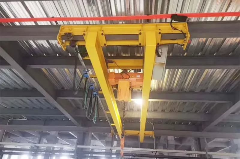 12.5t Double Girder Underhung Crane, 17m Lift, 10.5m Span for South Africa