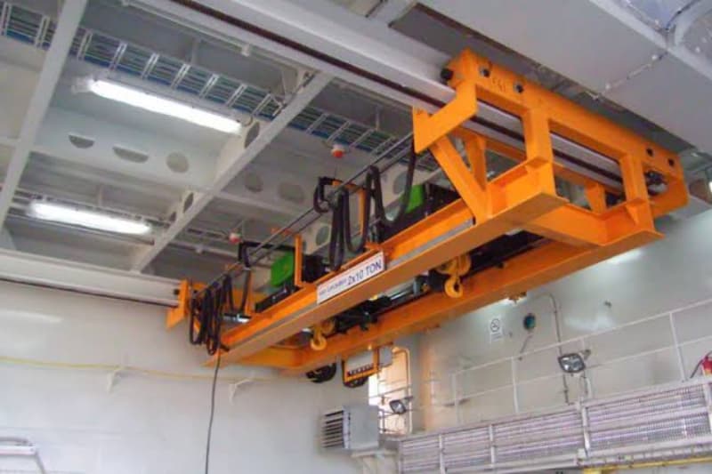 12.5t Double Girder Underhung Overhead Crane, 19m Lift, 16.5m Span for Spain