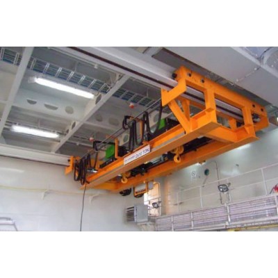12.5t Double Girder Underhung Overhead Crane, 21m Lift, 19.5m Span for Poland