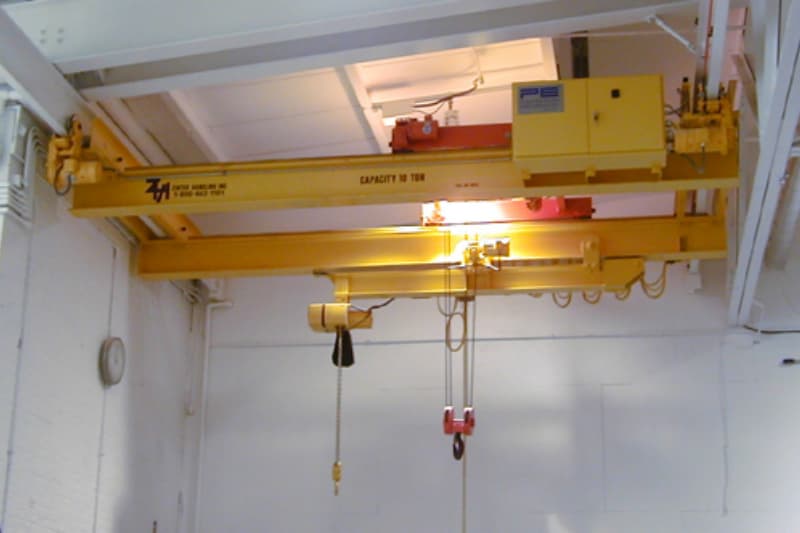 12.5t Double Girder Underhung Overhead Crane, 19m Lift, 16.5m Span for Spain