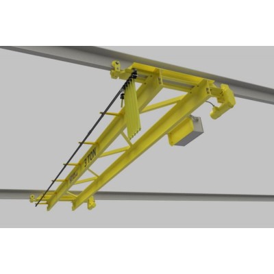 12.5t Double Girder Underhung Overhead Crane, 25m Lift, 13.5m Span for Vietnam