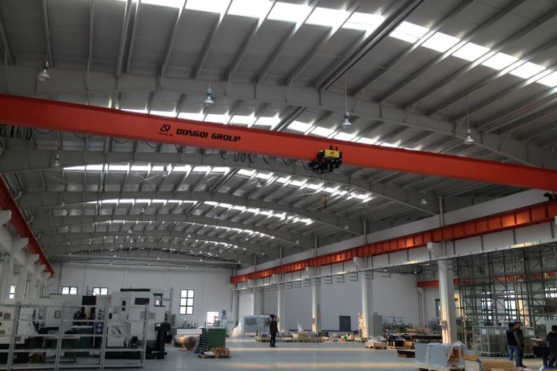 1t HD Explosion-Proof Single Girder Crane, 6m Lift, 7.5m Span for USA