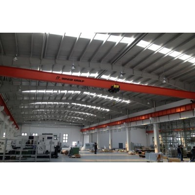 1t HD Explosion-Proof Single Girder Crane, 18m Lift, 25.5m Span for Spain