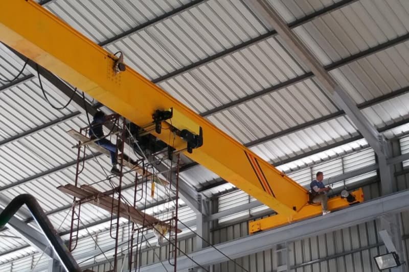 1t HD Explosion-Proof Single Girder Crane, 6m Lift, 7.5m Span for USA