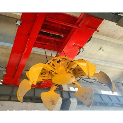 5t Garbage Grab Overhead Crane, 18m Lift, 19.5m Span for Vietnam