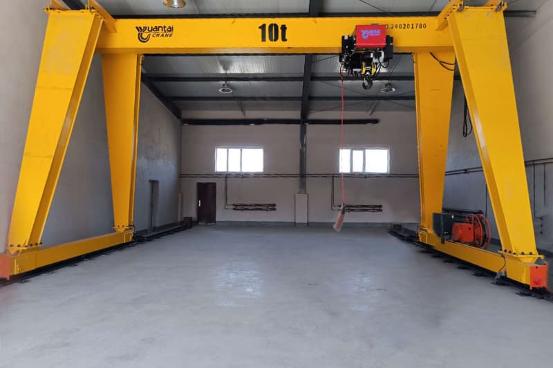 16t Single Girder Gantry Crane No Cantilever, 6m Lift, 7.5m Span for USA