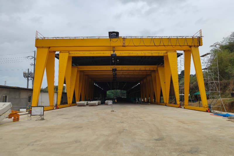 16t Single Girder Gantry Crane No Cantilever, 6m Lift, 22.5m Span for Australia