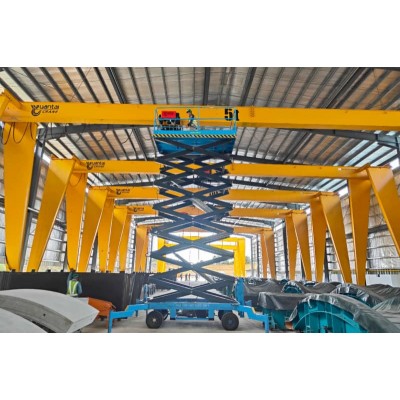 10t Single Girder Gantry Crane No Cantilever, 18m Lift, 16.5m Span for Vietnam